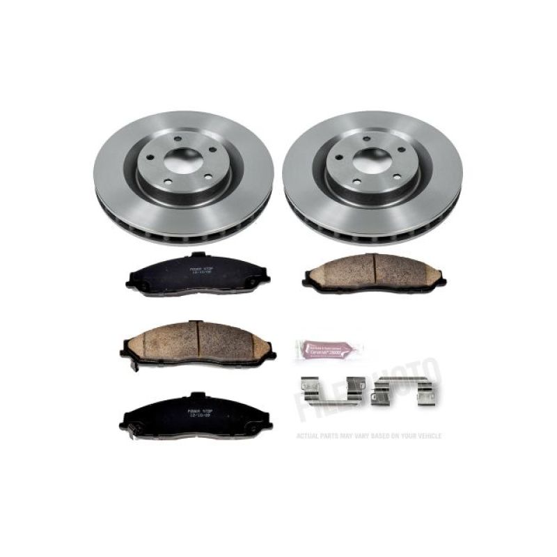Load image into Gallery viewer, Power Stop 05-07 Cadillac XLR Front Autospecialty Brake Kit
