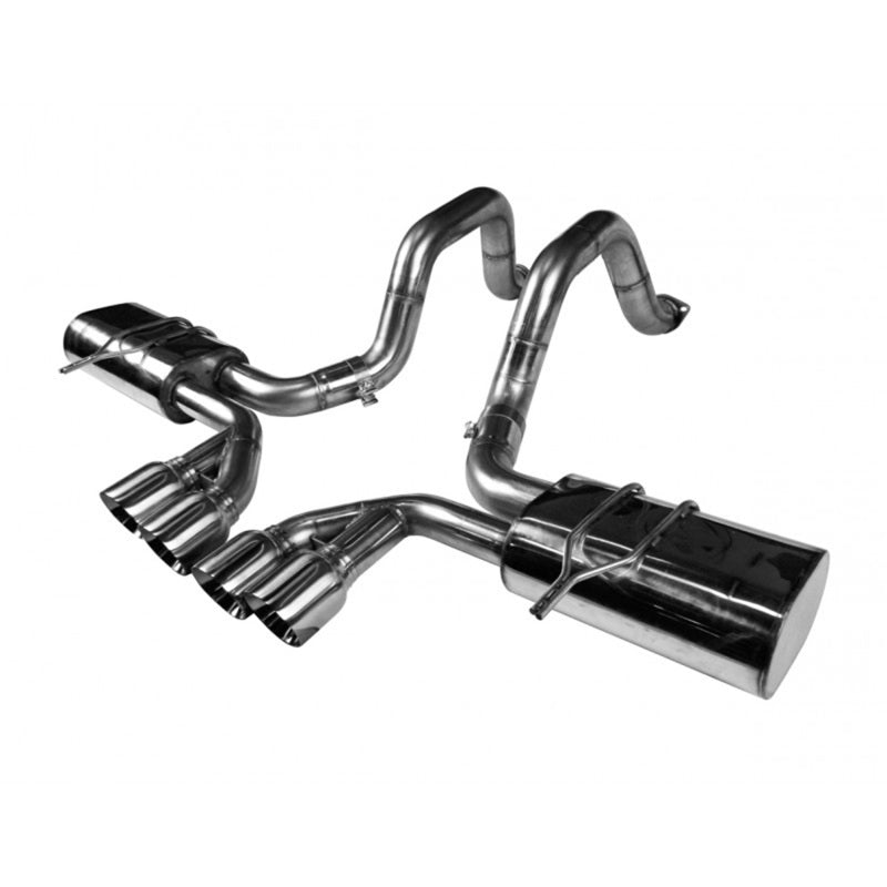Load image into Gallery viewer, Kooks 97-04 Chevy Corvette Full 3in Axleback w/Pol Tips Requires 3in X-Pipe
