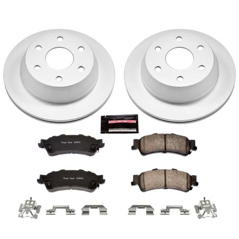 Load image into Gallery viewer, Power Stop 03-05 Chevrolet Astro Rear Z17 Evolution Geomet Coated Brake Kit
