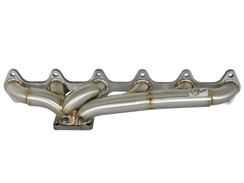 Load image into Gallery viewer, aFe Twisted Steel Header w/ Turbo Manifold 03-07 Dodge Diesel L6-5.9L
