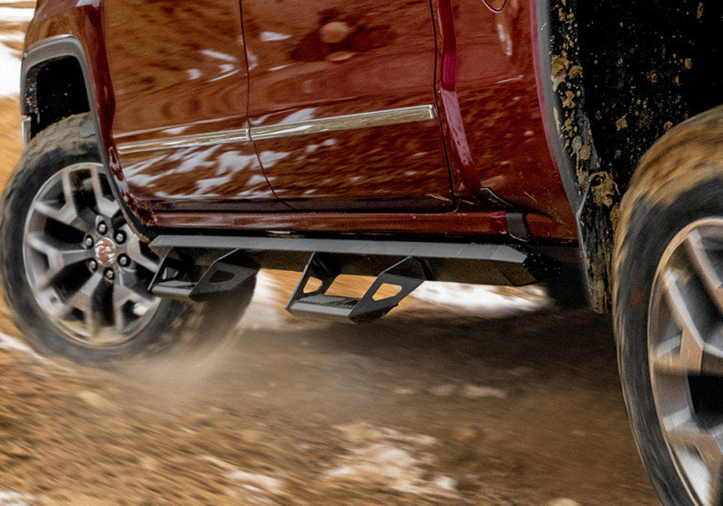 Load image into Gallery viewer, N-Fab Predator Pro 19-20 Chevy/GMC 1500 Crew Cab - Cab Length - Tex. Black
