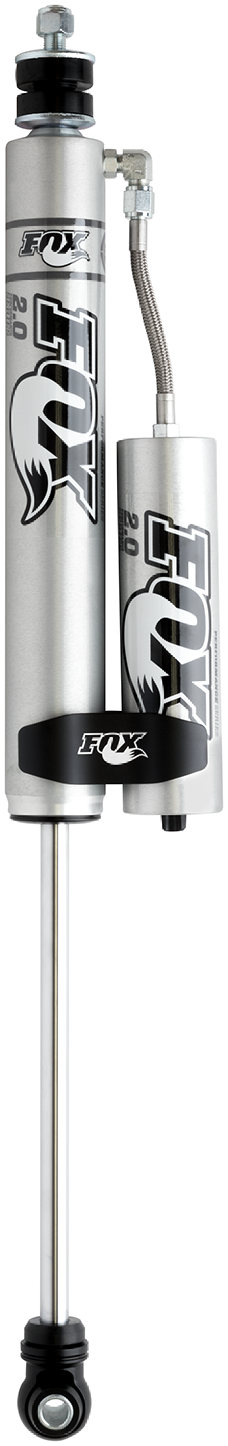 Load image into Gallery viewer, Fox 01-10 Chevy HD 2.0 Perf Series 8.1in. Smooth Body Remote Res. Front Shock / 4-6in. Lift - Alum.
