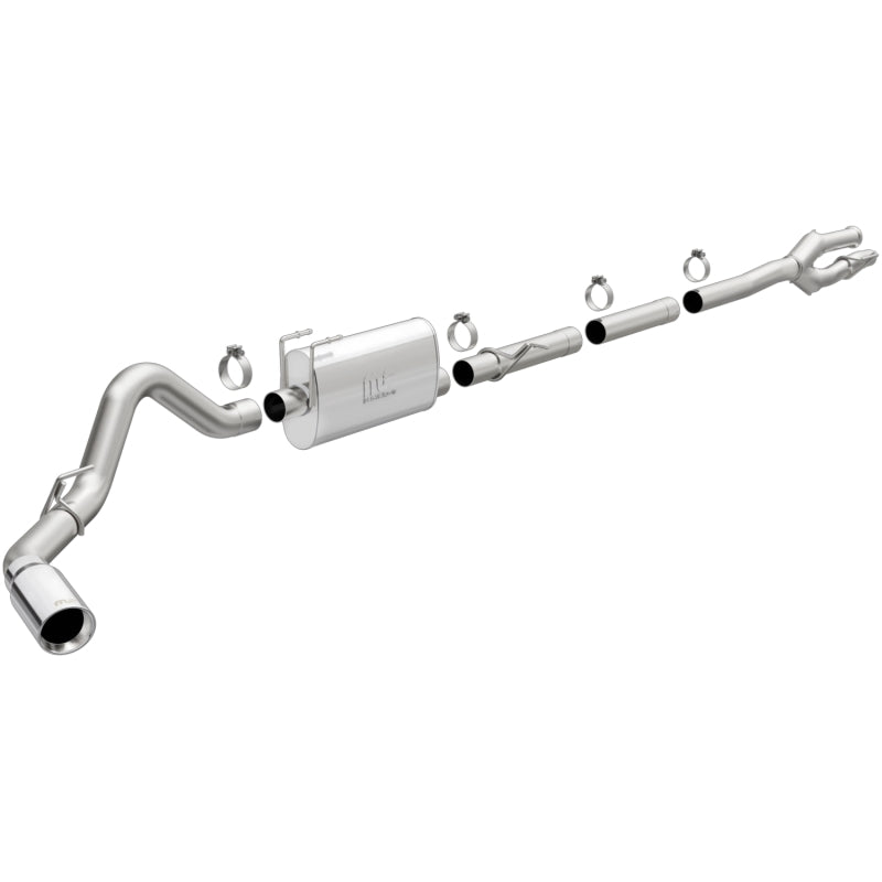 Load image into Gallery viewer, MagnaFlow CatBack 17-18 Ford F-250/F-350 6.2L Stainless Steel Exhaust w/ Single Side Exit
