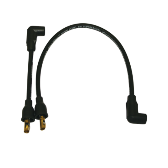 Moroso Harley-Davidson 80-84 FL / 84-99 FXST/FLST /91-98 FXD Spiral Core Wire Set - Black