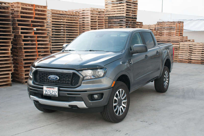 Load image into Gallery viewer, EGR 2019+ Ford Ranger XL/XLT Superguard Hood Guard - Dark Smoke (303551)
