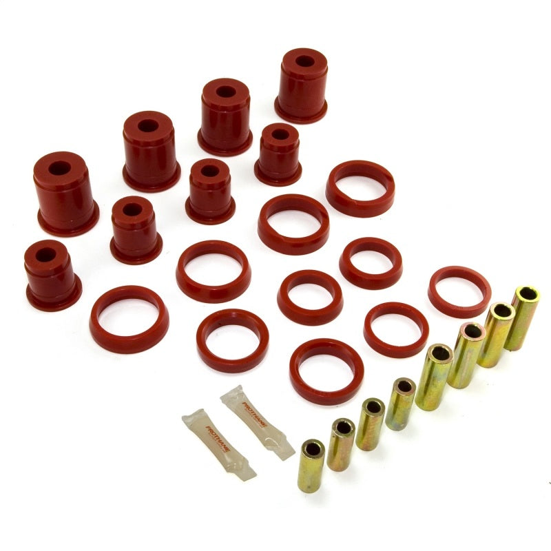 Load image into Gallery viewer, Rugged Ridge Front Control Arm Bushing Kit Red 84-01 Cherokee(XJ)
