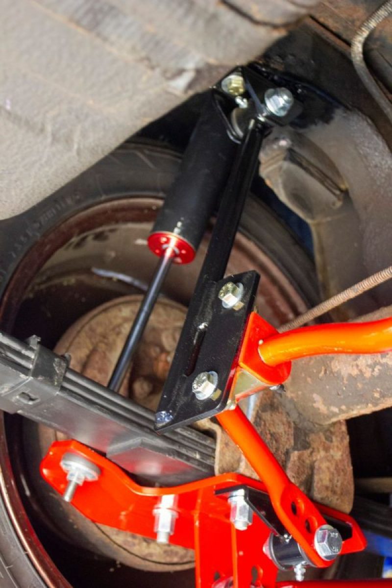 Load image into Gallery viewer, UMI Performance 70-81 GM F-Body Adjustable Sway Bar Poly Rear
