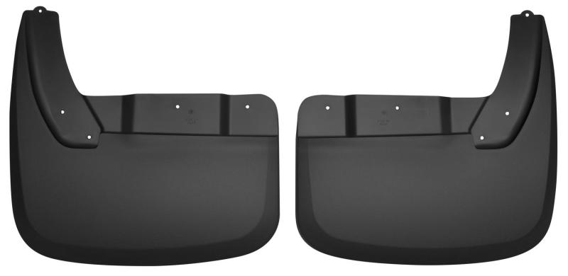 Load image into Gallery viewer, Husky Liners 10-12 Dodge Ram 3500 Dually Custom-Molded Rear Mud Guards
