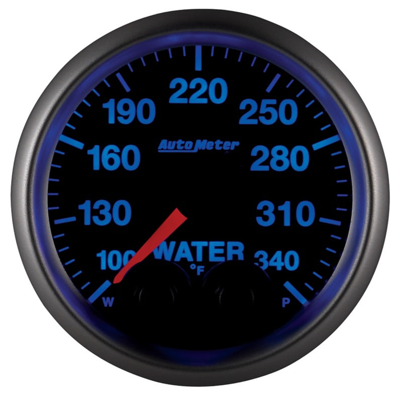 Load image into Gallery viewer, Autometer Elite 52mm 100-340 Deg F Water Temperature Peak and Warn Gauge w/ Electonic Control
