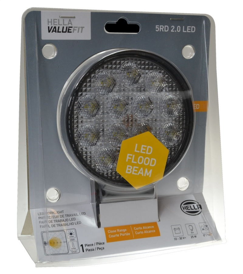 Load image into Gallery viewer, Hella ValueFit Work Light 5RD 2.0 LED MV CR LT
