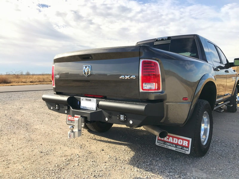 Load image into Gallery viewer, Road Armor 10-18 Dodge 2500 Vaquero Rear Non-Winch Bumper - Tex Blk
