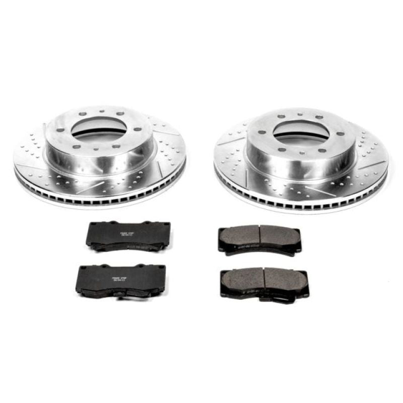 Load image into Gallery viewer, Power Stop 06-10 Hummer H3 Front Z23 Evolution Sport Brake Kit
