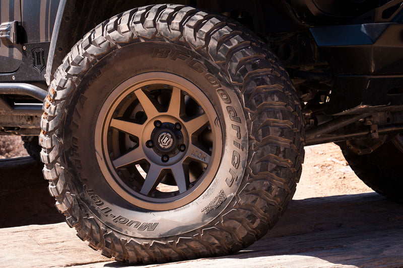 Load image into Gallery viewer, ICON Rebound Pro 17x8.5 6x135 6mm Offset 5in BS 87.1mm Bore Bronze Wheel
