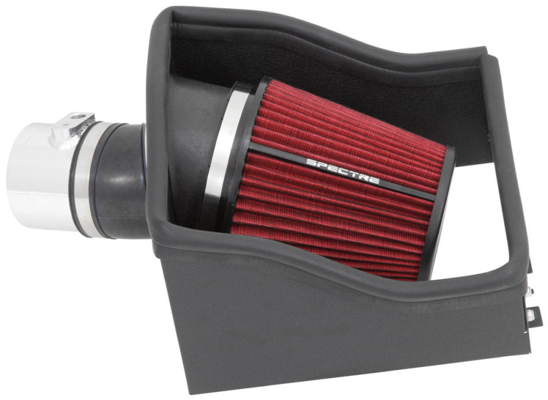 Load image into Gallery viewer, Spectre 12-14 Ford F150 V6-3.5L F/I Air Intake Kit - Polished w/Red Filter

