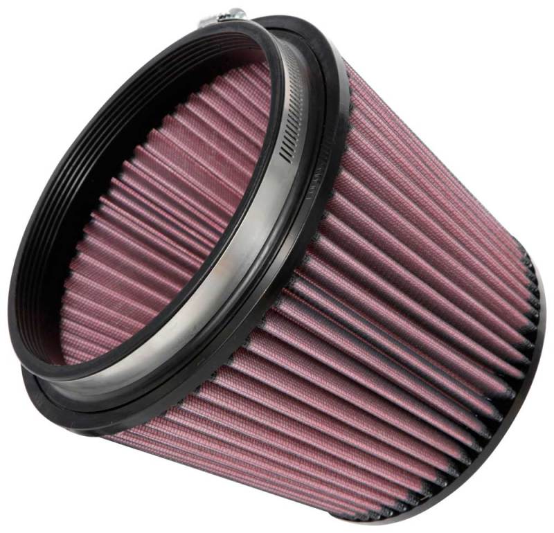 Load image into Gallery viewer, K&amp;N Universal Clamp-On Air Filter 6in FLG / 7-1/2in B / 5-7/8in T / 6in H
