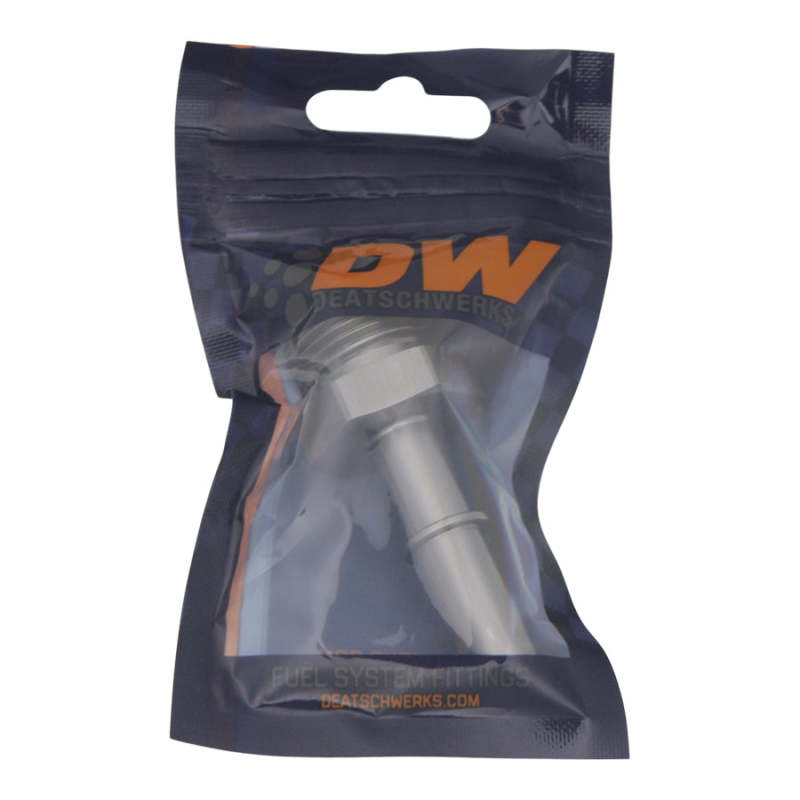 Load image into Gallery viewer, DeatschWerks 8AN Male Flare to 3/8in Male EFI Quick Connect Adapter
