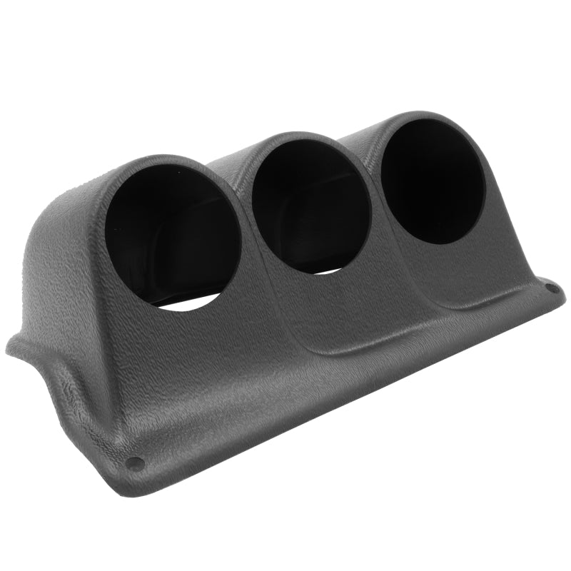 Load image into Gallery viewer, Autometer 99-03 Ford Super Duty 52mm Black Triple Dash Top Pod
