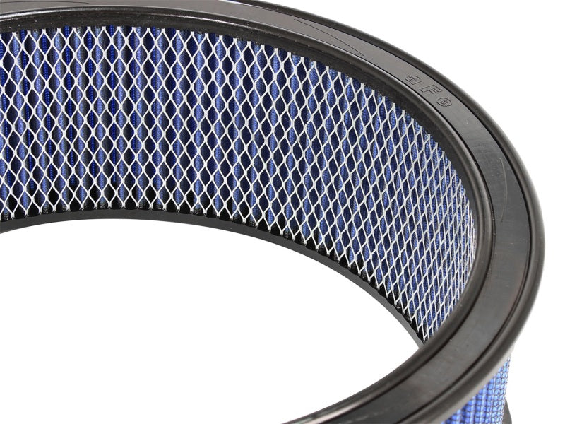 Load image into Gallery viewer, aFe MagnumFLOW Air Filters Round Racing P5R A/F RR P5R 14 OD x 12 ID x 5 H E/M
