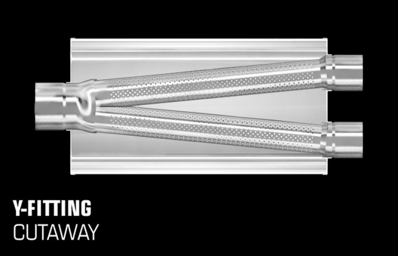 Load image into Gallery viewer, MagnaFlow Muffler Mag SS 14X3.5X7 2.25/2/2 C/
