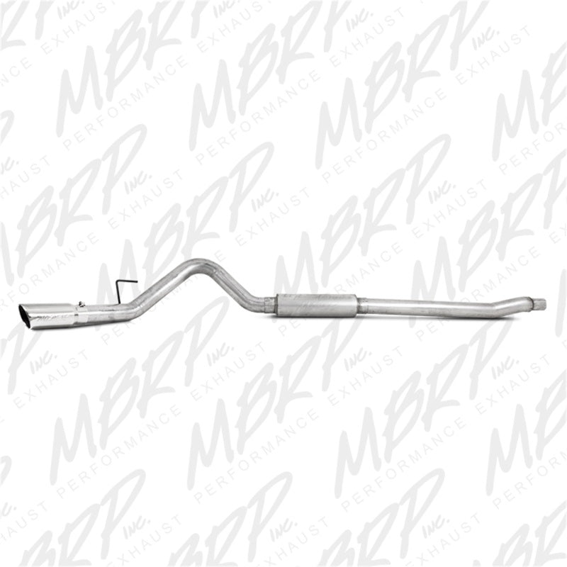 Load image into Gallery viewer, MBRP 11-13 Ford F-250/350/450 6.2L V8 Gas 4in Cat Back Single Side Alum Exhaust System

