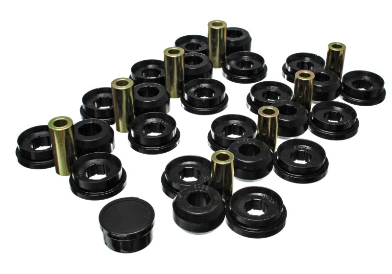 Load image into Gallery viewer, Energy Suspension 03-09 Lexus Gx470 / 07-09 Toyota FJ Cruiser Black Rear End Control Arm Bushing Set
