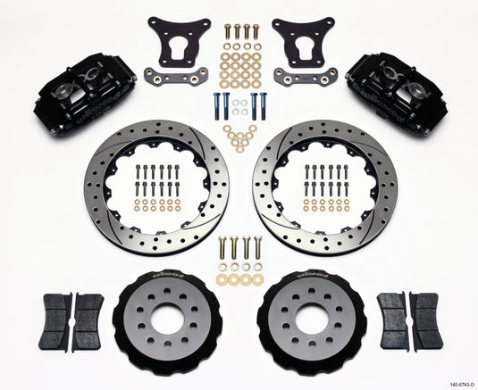 Wilwood BNSL6 Front Kit 12.88in Drilled 93-97 Camaro/Firebird