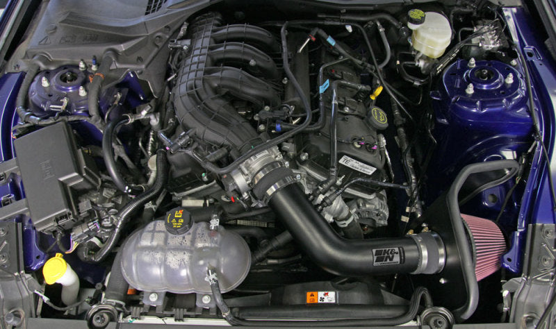 Load image into Gallery viewer, K&amp;N 2015 Ford Mustang 3.7L V6 Performance Intake Kit
