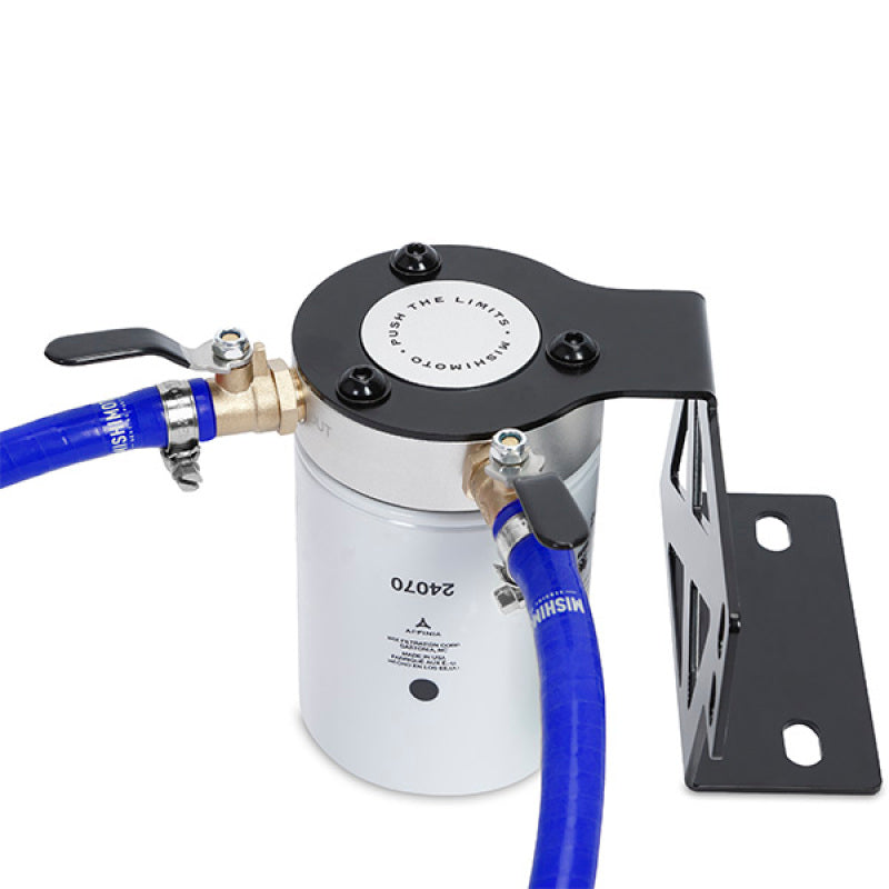 Load image into Gallery viewer, Mishimoto 08-10 Ford 6.4L Powerstroke Coolant Filtration Kit - Blue
