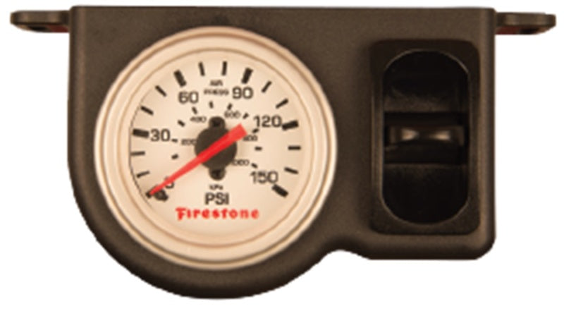 Load image into Gallery viewer, Firestone Electric Single Pressure Gauge - White Plastic (WR17602572)
