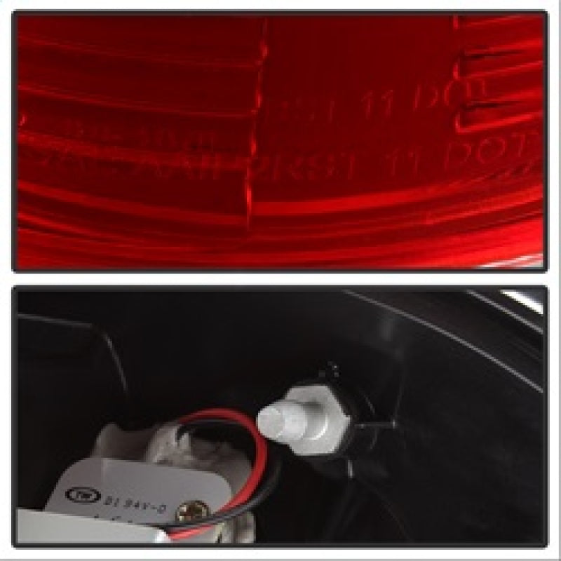 Load image into Gallery viewer, Spyder Ford F150 side 97-03/F250/350 Duty 99-07 LED Tail Lights Red Clear ALT-YD-FF15097-LED-RC
