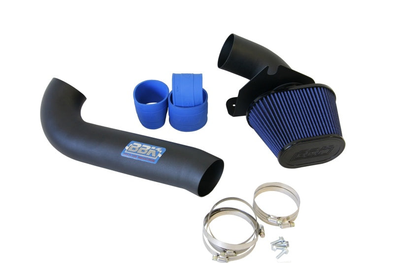 Load image into Gallery viewer, BBK 86-93 Mustang 5.0 Cold Air Intake Kit - Fenderwell Style - Blackout Finish
