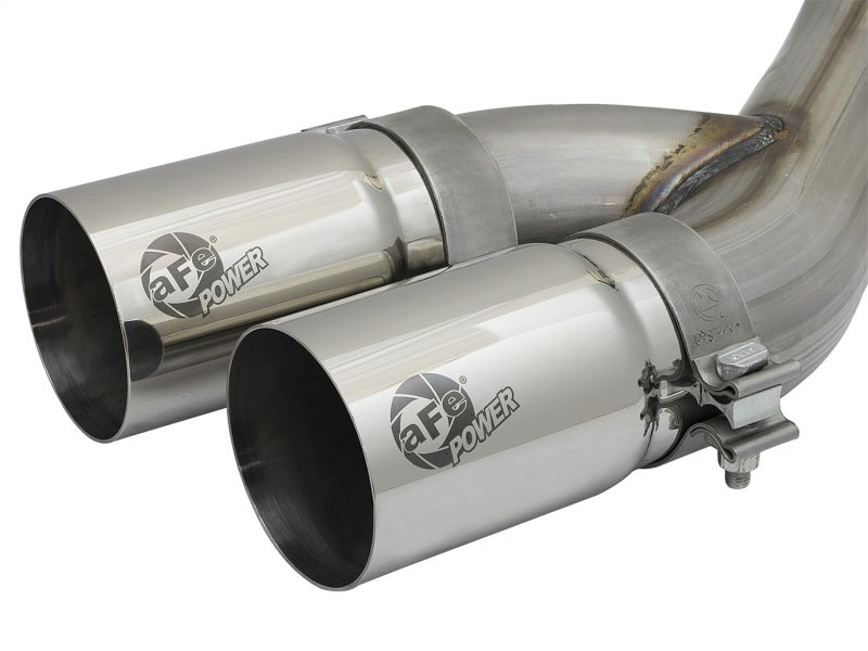 Load image into Gallery viewer, aFe POWER Rebel Series 3.5in 409 SS Cat Back Exhaust w/Pol Tips 14-17 RAM 2500/3500 V8-6.4L Hemi
