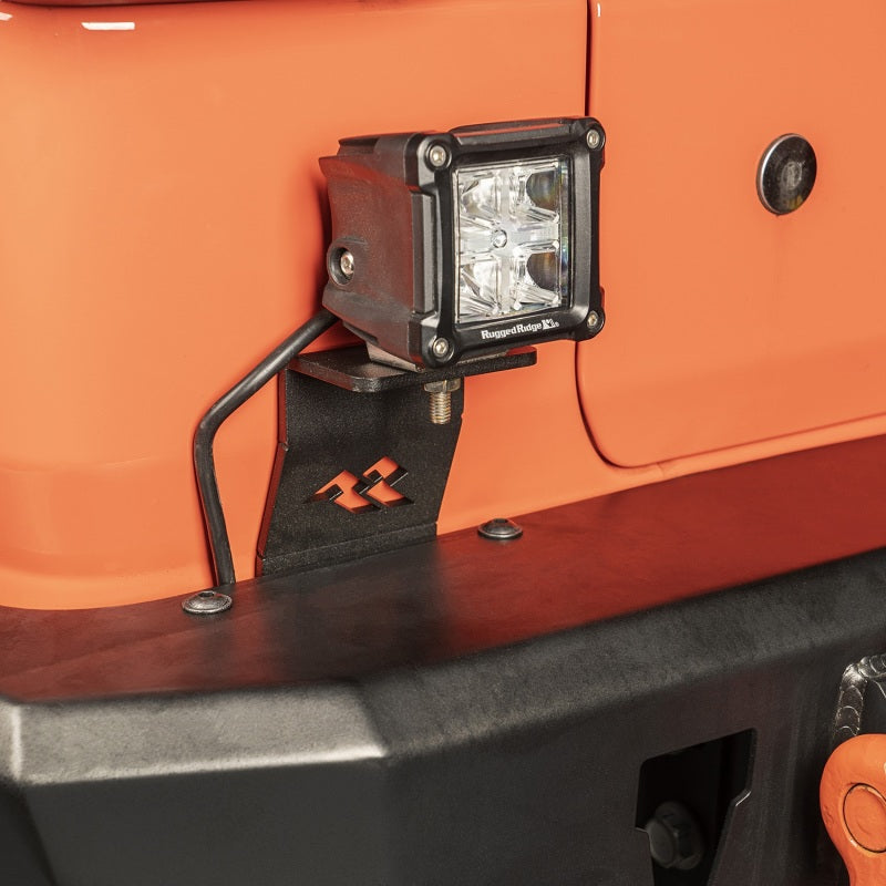 Load image into Gallery viewer, Rugged Ridge 18-20 Jeep Wrangler JL LED Rear Cube Mount - Pair
