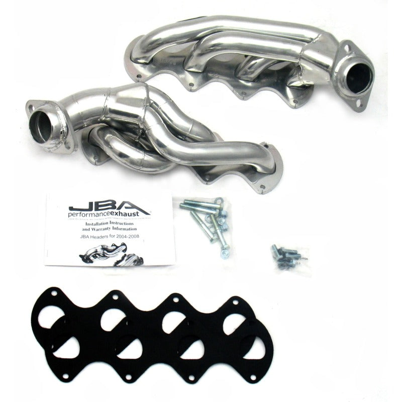 Load image into Gallery viewer, JBA 04-10 Ford F-150 5.4L 3V 1-5/8in Primary Raw 409SS Cat4Ward Header
