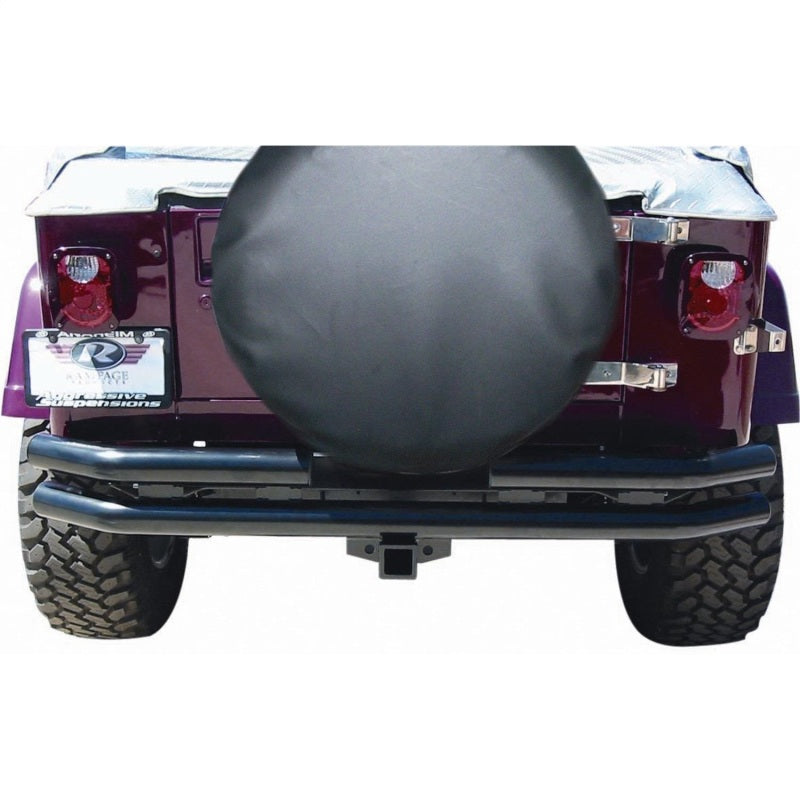 Load image into Gallery viewer, Rampage 1976-1983 Jeep CJ5 Double Tube Rear Bumper - Black
