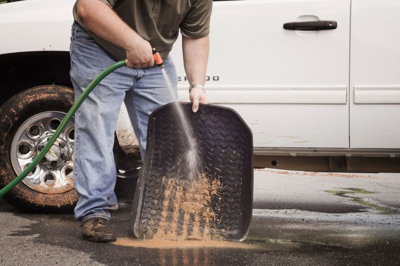 Load image into Gallery viewer, Rugged Ridge Floor Liner Rear Black 2017-2020 Ford F-250 / F-350 / F-450 / F-550 Super Crew
