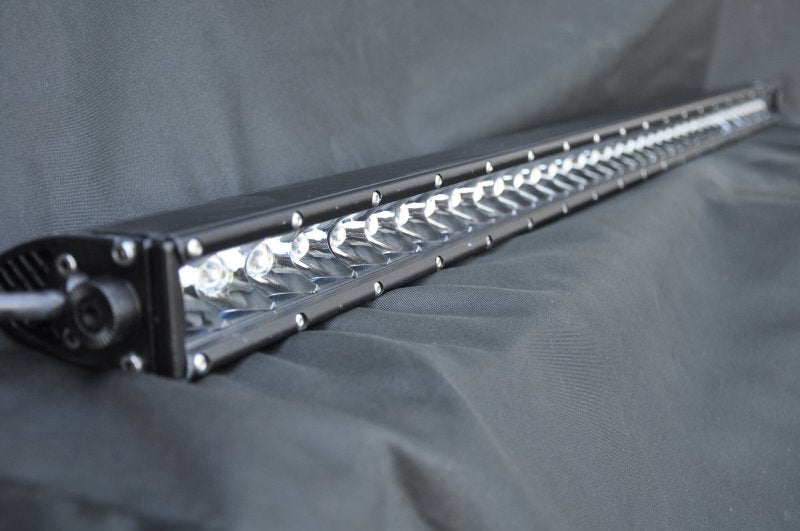 Load image into Gallery viewer, DV8 Offroad 50in Light Bar Slim 250W Spot 5W CREE LED - Black
