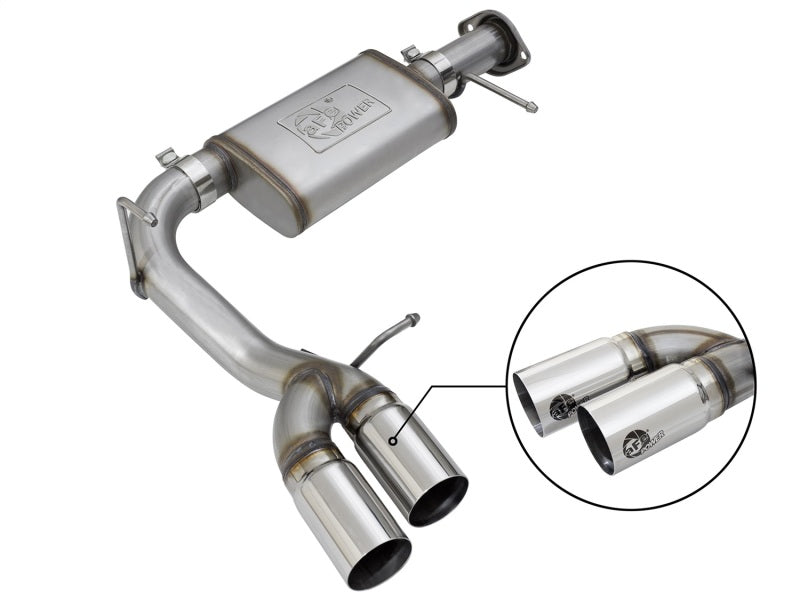 Load image into Gallery viewer, aFe MACH Force-XP 3in 409 SS Cat-Back Exhaust w/ Polished Tip 17-19 GM Colorado/Canyon V6-3.6L
