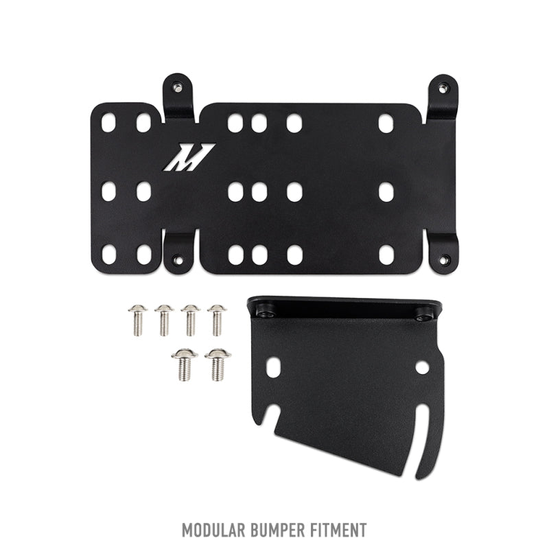 Load image into Gallery viewer, Mishimoto 2021+ Ford Bronco Modular Bumper License Plate Relocation
