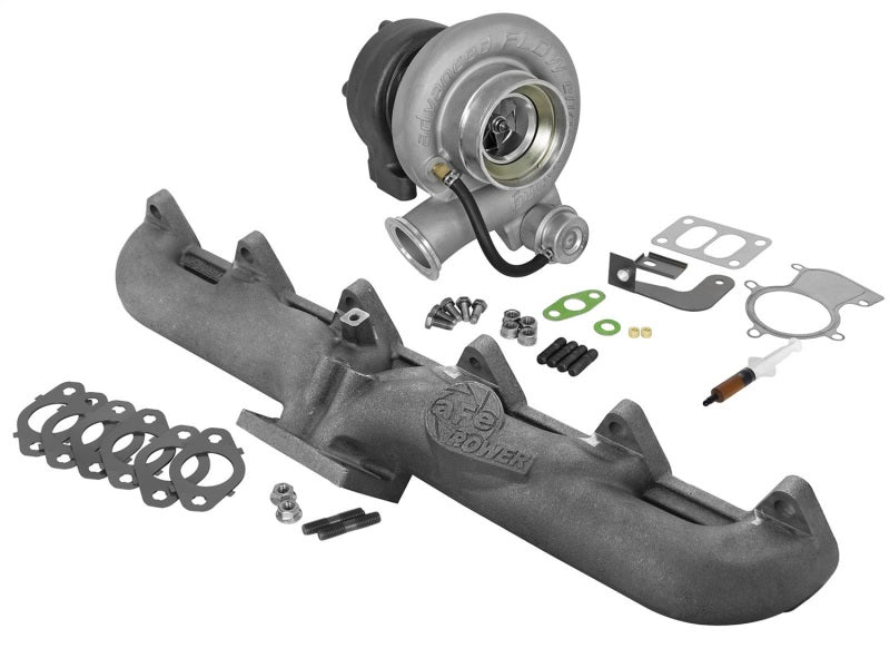 Load image into Gallery viewer, aFe Power Bladerunner Turbocharger w/ Exhaust Manifold  98.5-02 Dodge Diesel Trucks L6-5.9 (td)

