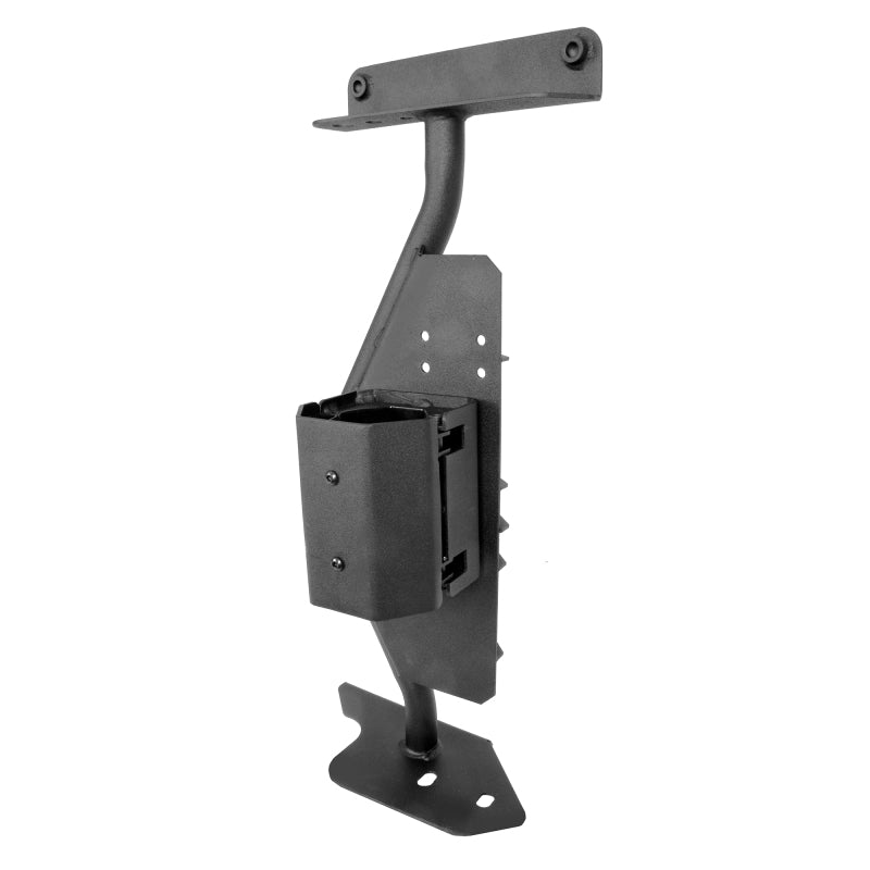 Load image into Gallery viewer, Go Rhino 18-24 Jeep Wrangler JL/JLU/JT Front Fender Jack Mount for Xventure Gear EG Jack - Tex. Blk
