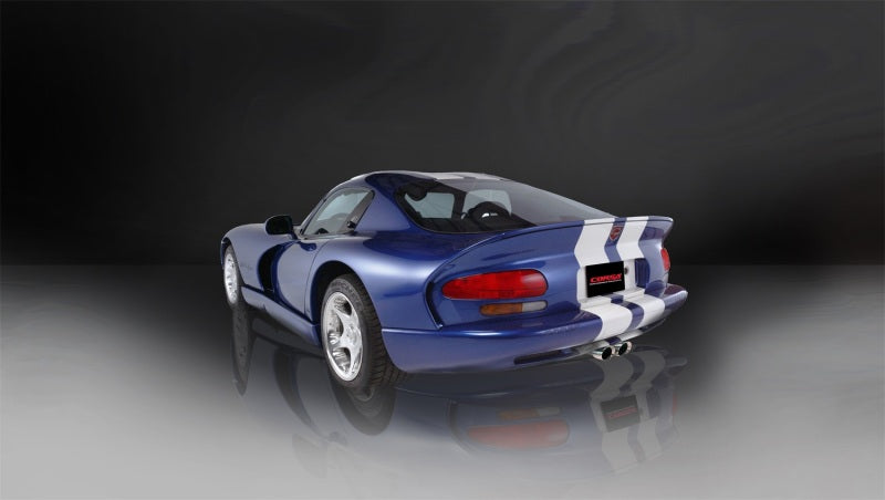 Load image into Gallery viewer, Corsa 1996-2002 Dodge Viper GTS 8.0L V10 Polished Sport Cat-Back Exhaust w/ 2.5in Inlet
