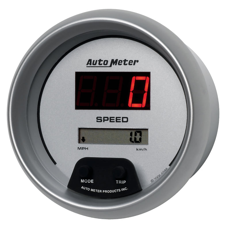 Load image into Gallery viewer, Autometer Ultra-Lite 3 3/8in 160 MPH Digital Speedo Gauge
