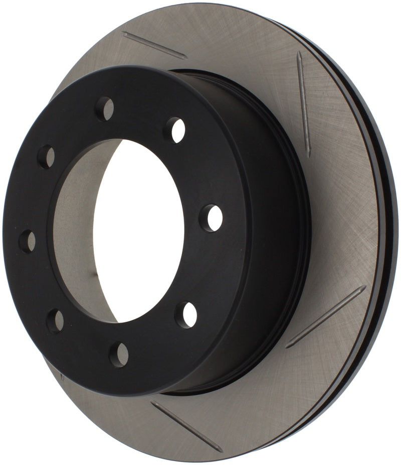 Load image into Gallery viewer, StopTech Power Slot 03-06/08-09 Chevy Avalanche 2500 / 04-09 Silverado 3500 4WD/06-09 2WD (Single R
