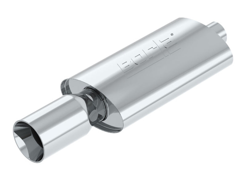 Load image into Gallery viewer, Borla Boomer Muffler Thumper Oval 2-1/4in In 4in Side Round Out
