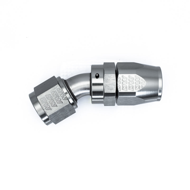 Load image into Gallery viewer, DeatschWerks 10AN Female Swivel 30-Degree Hose End CPE - Anodized Titanium
