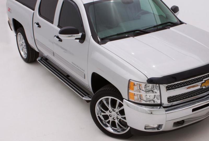 Load image into Gallery viewer, Lund 15-17 Chevy Silverado 2500 Ext. Cab (Diesel) Crossroads 80in. Running Board Kit - Chrome
