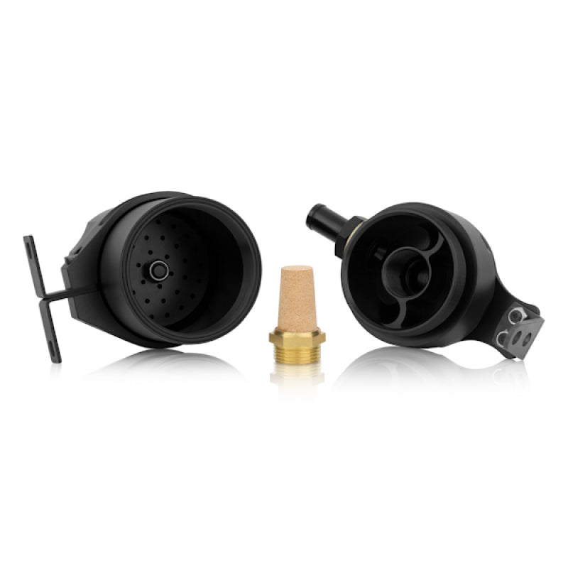 Load image into Gallery viewer, Mishimoto Universal Baffled Oil Catch Can - Black
