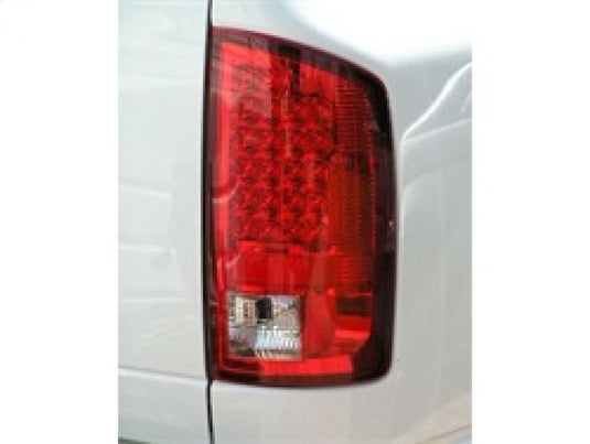 Spyder Dodge Ram 1500 09-14 LED Tail Lights Incandescent- Red Clear ALT-YD-DRAM09-LED-RC
