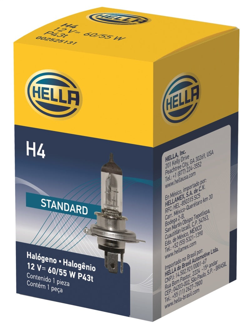 Load image into Gallery viewer, Hella Halogen H4 12V 60/55W Bulb
